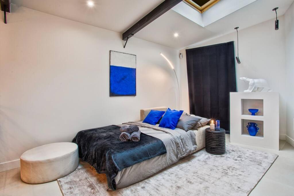 Deauville Luxury Blue Loft - Sauna And Inside Pool Трувіль-сюр-Мер Екстер'єр фото