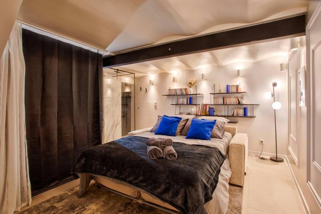 Deauville Luxury Blue Loft - Sauna And Inside Pool Трувіль-сюр-Мер Екстер'єр фото