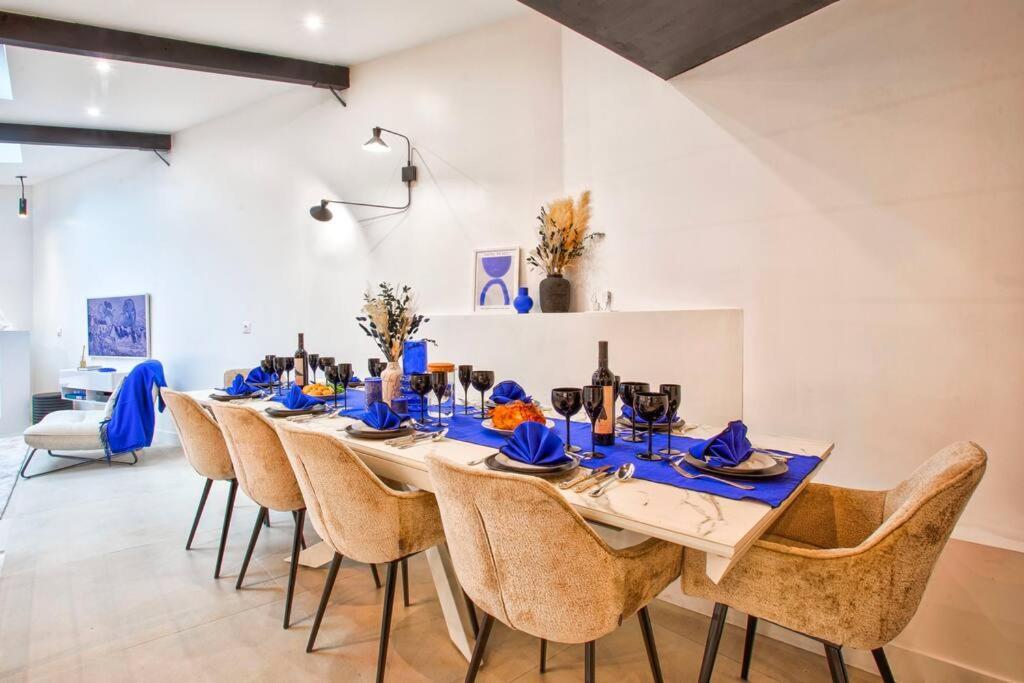 Deauville Luxury Blue Loft - Sauna And Inside Pool Трувіль-сюр-Мер Екстер'єр фото