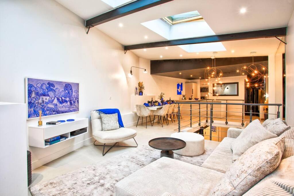 Deauville Luxury Blue Loft - Sauna And Inside Pool Трувіль-сюр-Мер Екстер'єр фото
